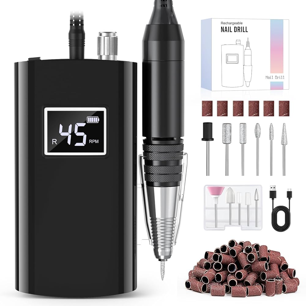 Amazon.com: Beloving Portable Nail Drill Professional